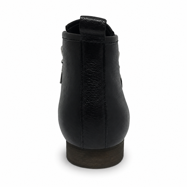 Django & Juliette Gingerly Leather Boot ~ Tan ~ Black