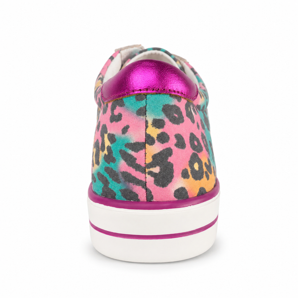 Ziera Alysia 2 Colours ~ Multi Leopard Bright ~ Milk Ivory ~ Leather Sneaker