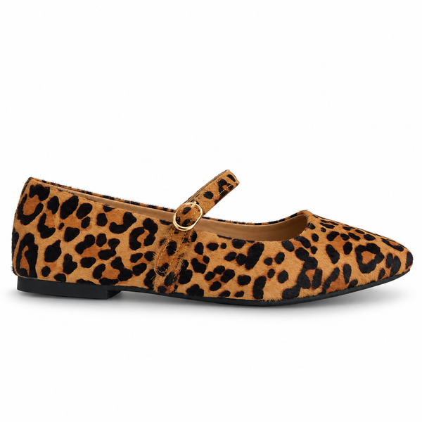 Mollini Tokena 4 Colours Mary Jane ~ Black ~ Pony Leopard ~ Tan ~ Nude
