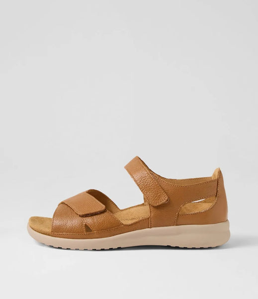 Ziera Bronn ~ Black ~ Dark Tan Leather