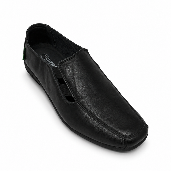 Stegmann Hendo Black Leather Slip on