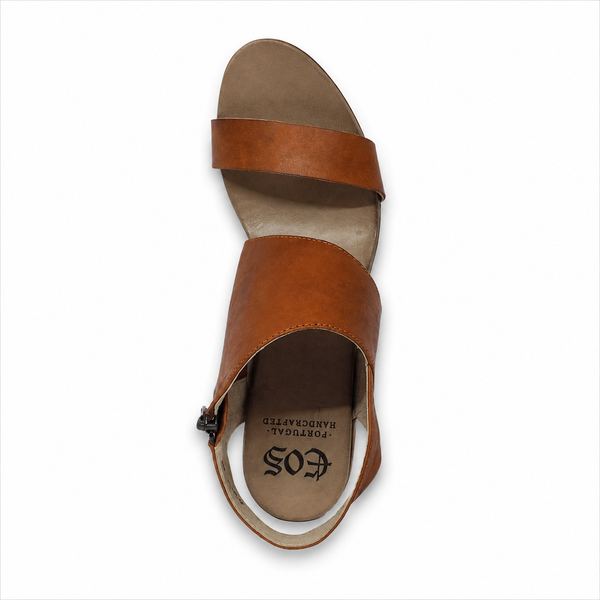 EOS Stari W Tan Leather Heel