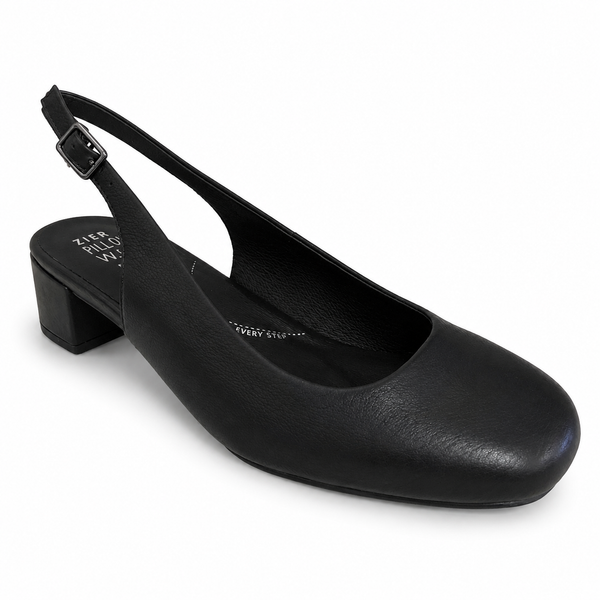 Ziera ~ Tulia ~ Black ~ Leather