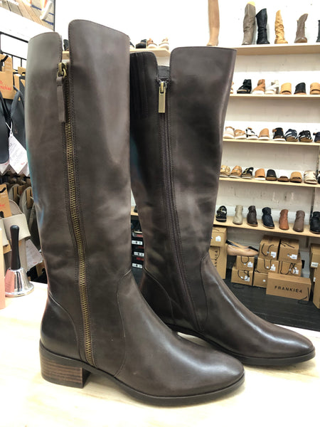 Django & Juliette Tierney Chocolate Brown Long Knee High Boots
