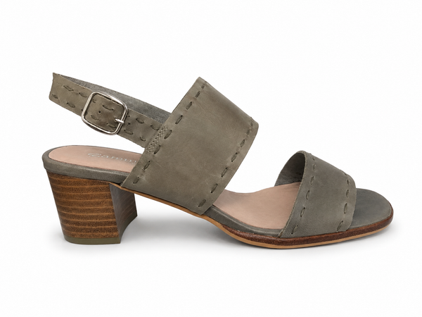 Gamins Zaba Olive Leather
