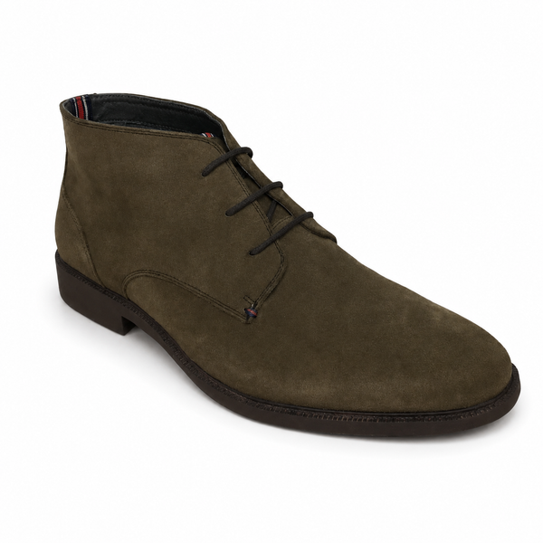 Julius Marlow ~ Bark Suede ~ Black Suede ~ Harness Desert Boot
