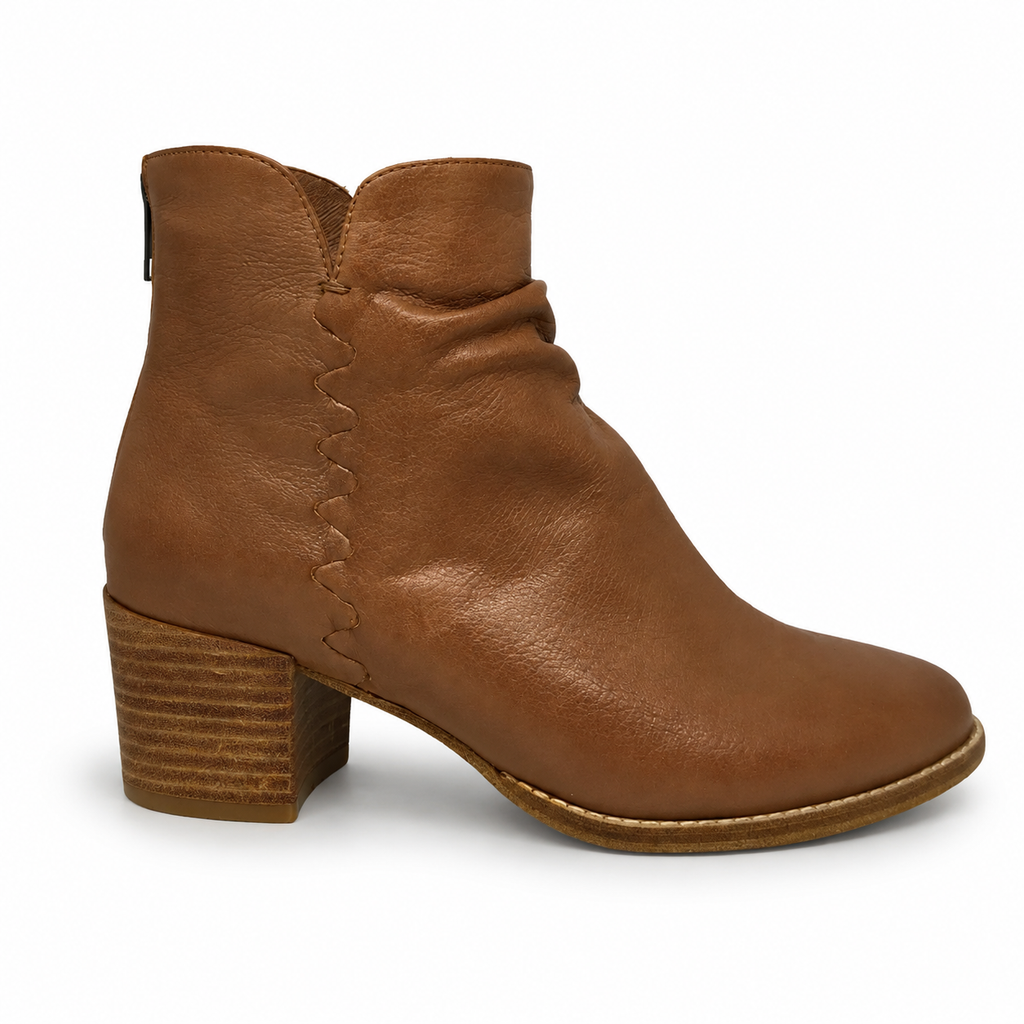 Django & Juliette Millie Cognac Leather Boot