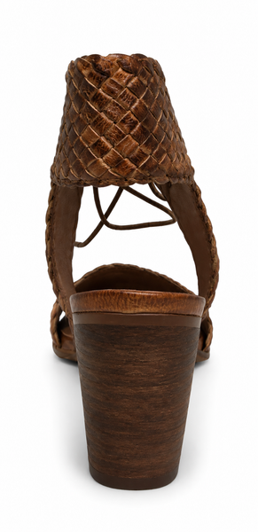 Django & Juliette Dione Leather Heel ~ 2 Colours ~ Tan ~ Latte