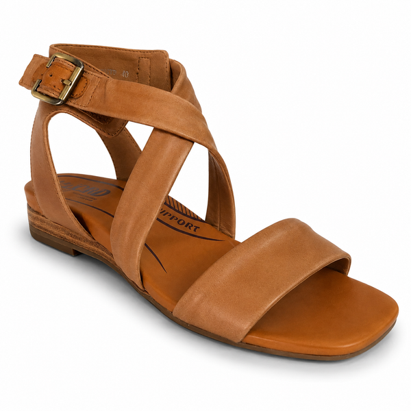 CBD Frazer 2 Colours ~ Black ~ Tan ~ Leather Sandal