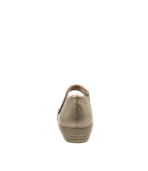 Ziera Daffodil ~ Greige Leather
