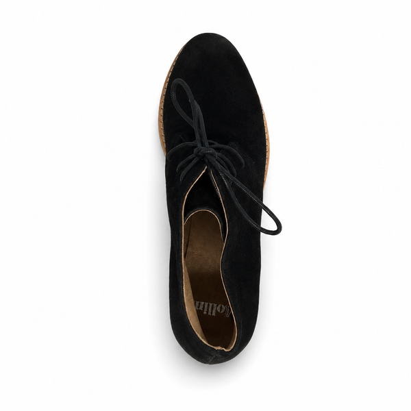 Mollini Bowdy Suede ~ Black ~ Tan