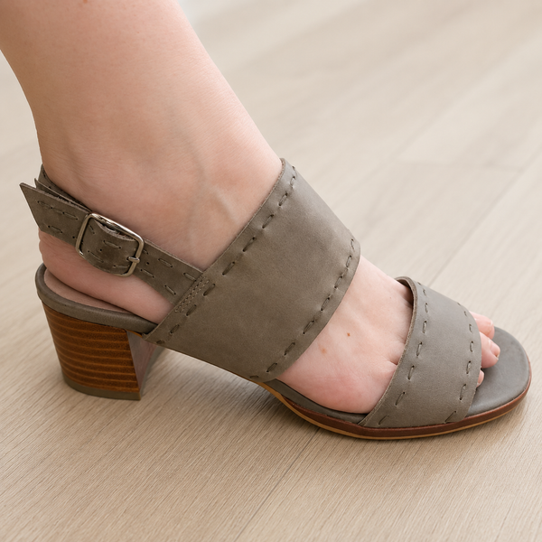 Gamins Zaba Olive Leather