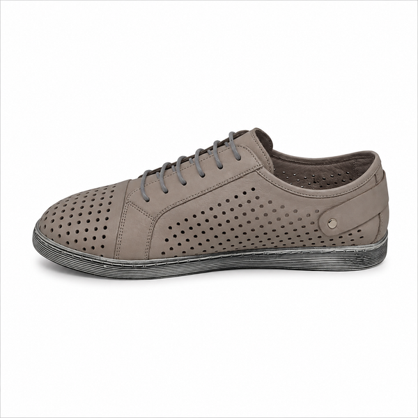 Cabello EG17 Leather Sneaker - BEST SELLER ~ Black ~ Tan ~ Taupe ~ Peach ~ Grey ~ White ~ Navy