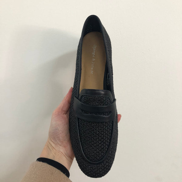 Django & Juliette ~ Iras Natural ~ Black ~ Raffia