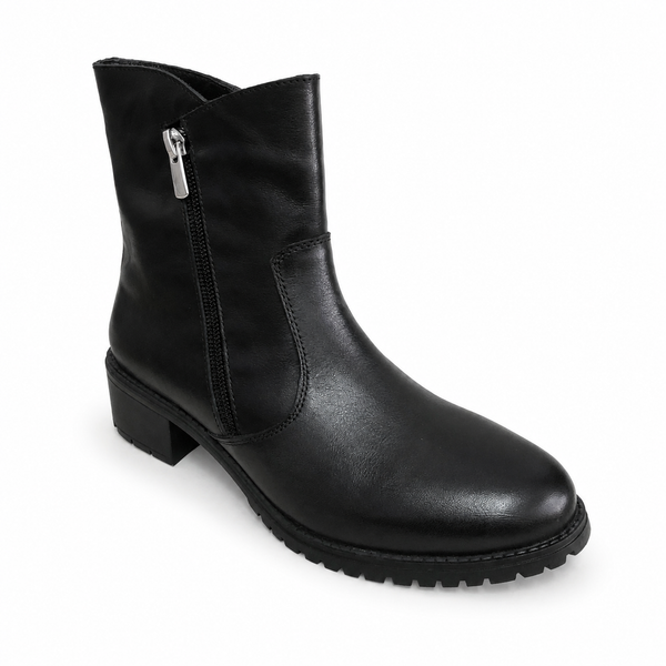 Sala Amelda ~ Black ~ Coconut ~ Leather Boot