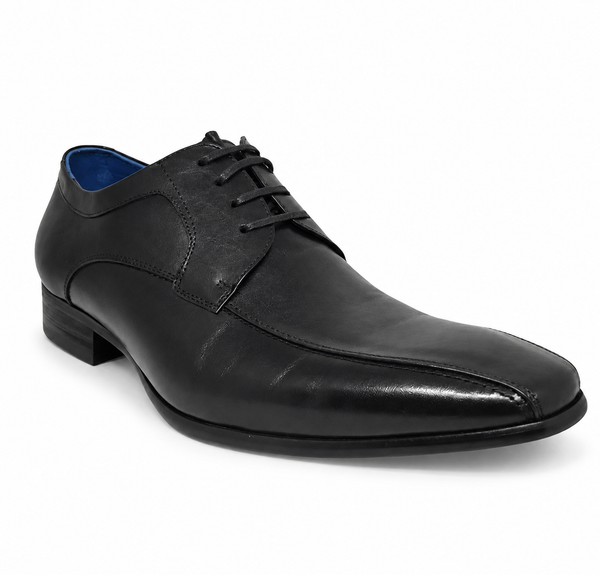 Wild Rhino Albany Black Leather Shoe