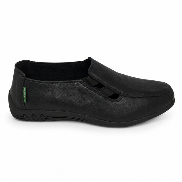 Stegmann Hendo Black Leather Slip on