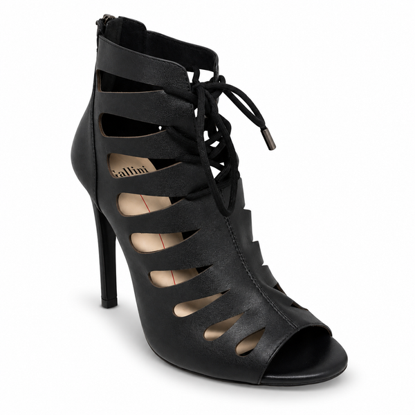Mollini Latpia Latria black Leather heel