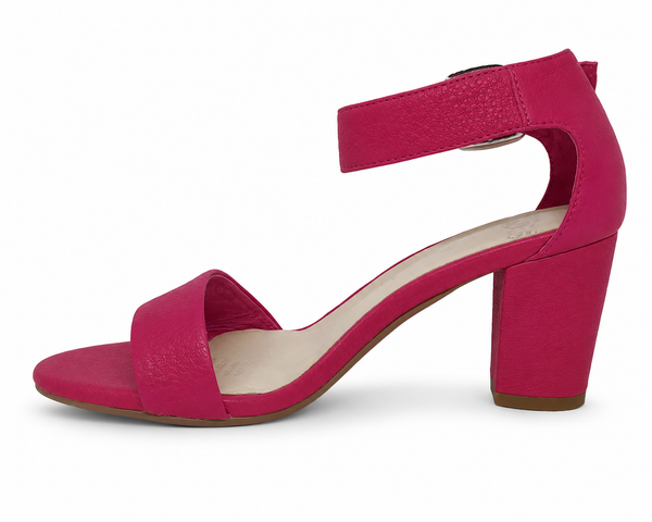 EOS Graca Pink Leather Heel