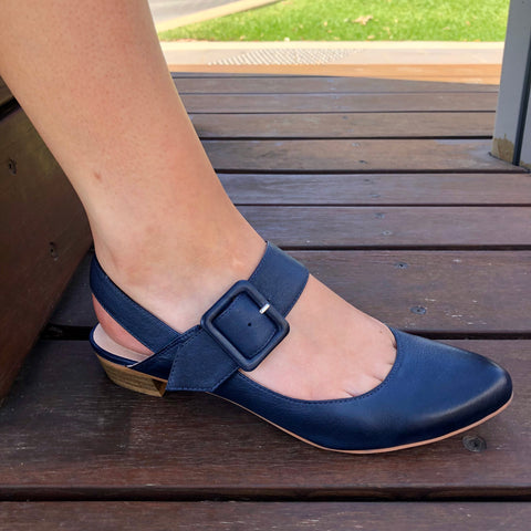 Django & Juliette Eartha ~ Black ~ Navy ~ Leather