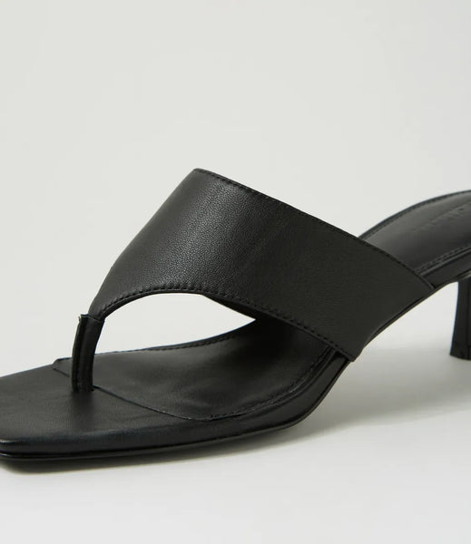 Mollini ~ Torina ~ Black ~ Nude ~ Leather