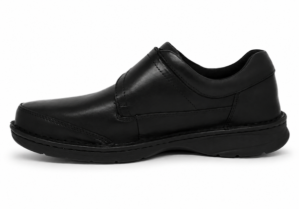 Slatters Access/ Axease Comfort Walker Black Leather