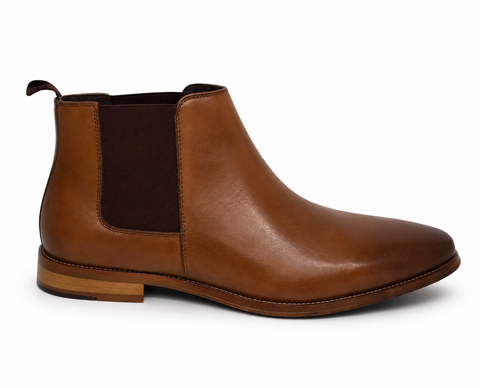 Julius Marlow Phrase Cognac Leather Boot