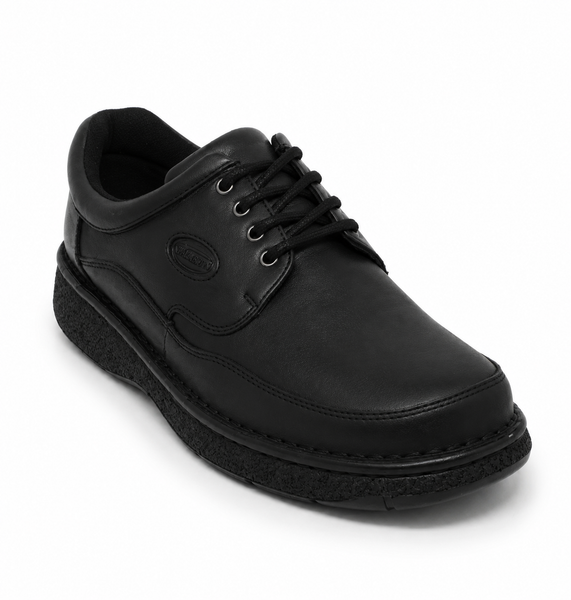 Slatters Award/ Award ll Comfort Walker Black Leather