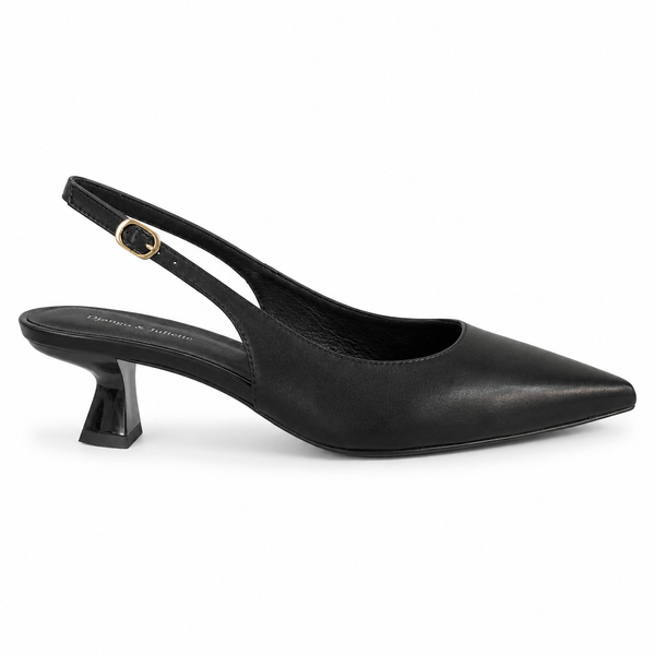 Django & Juliette 2 Colours ~ Linly ~ Black ~ Nude ~ Leather
