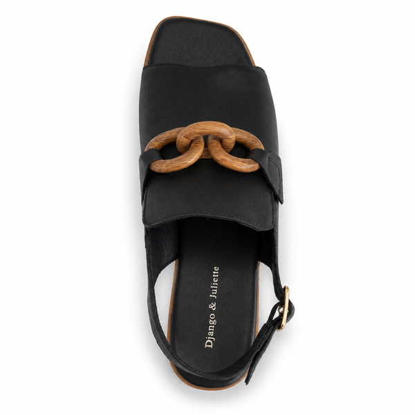 Django & Juliette Kameli ~ 2 Colours ~ Black ~ Cognac ~ Leather