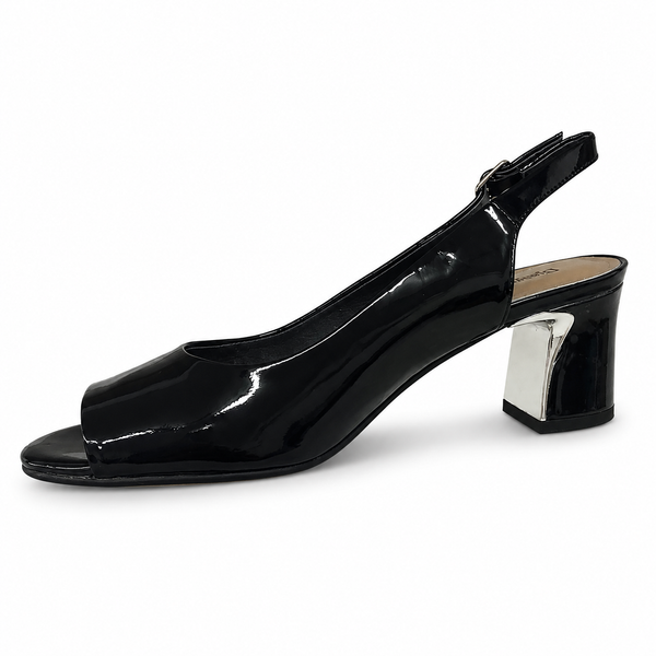 Django & Juliette ~ Jianas ~ 2 Colours ~ Patent Navy ~ Patent Ivory ~ Leather