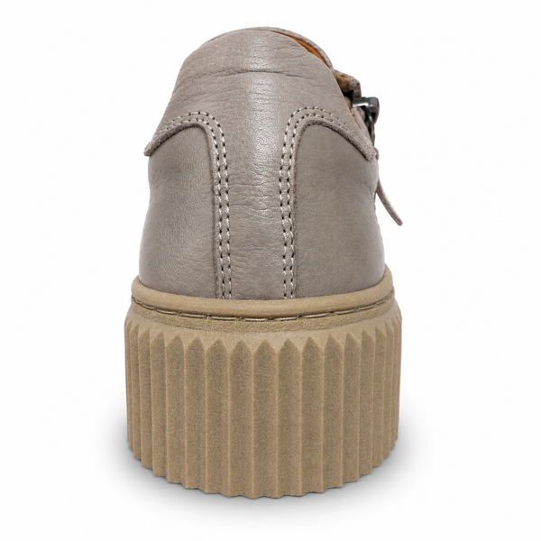 Sala Bonnie ~ 3 Colours ~ Black/White ~ White ~ Dark Stone ~ Leather Sneaker