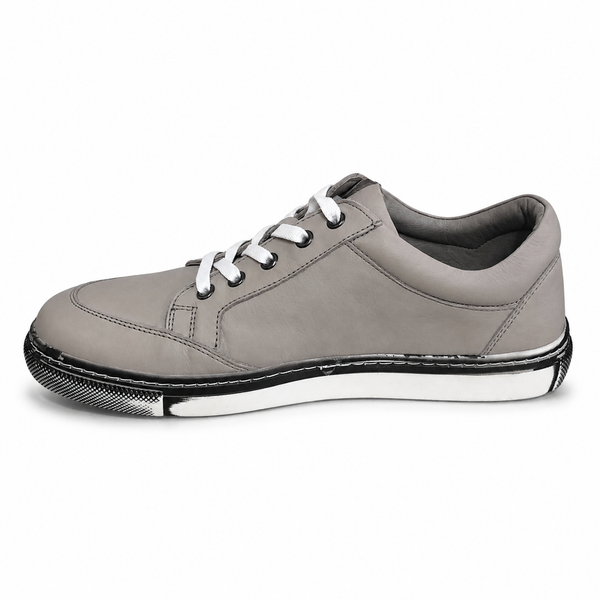 Sala Ronnie ~ Black ~ Tan ~ Taupe ~ White ~ Navy ~ Leather Zip Shoe