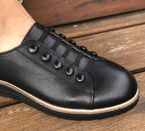 Top End ~ Onava Black Leather