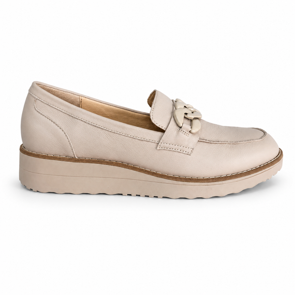 Top End Ozama ~ 3 Colours ~ Black ~ Dark Tan ~ NEW COLOUR VANILLA ~ Leather Loafer