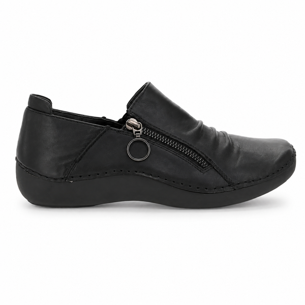 Ziera Lynne Black Leather