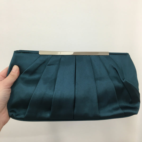 Elegant Satin Clutch ~ Navy ~ Green ~ Soft Pink ~ Red