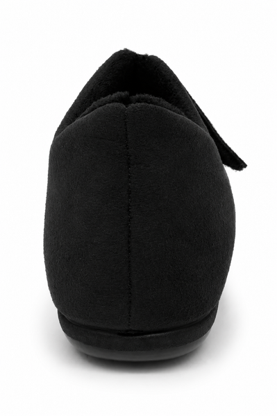 Ziera Snuggles Black Slipper