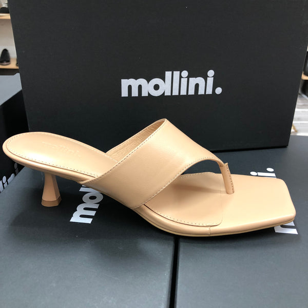 Mollini ~ Torina ~ Black ~ Nude ~ Leather