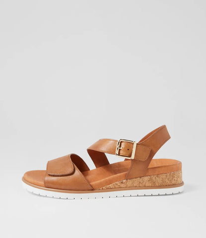 Ziera Vamsy ~ Tan/White Leather