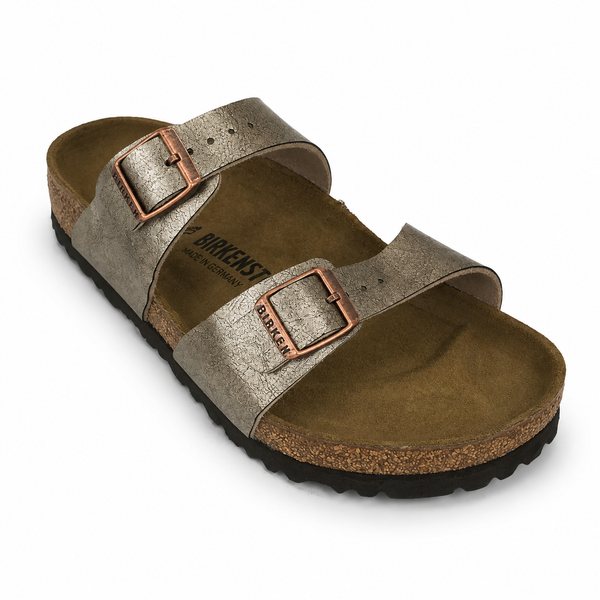 Birkenstock Sydney ~ Graceful Taupe ~ Pearl White ~ Old Rose