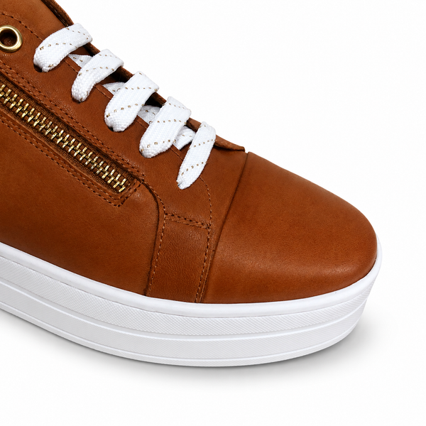Sala Abbey Tan Coconut Sneaker