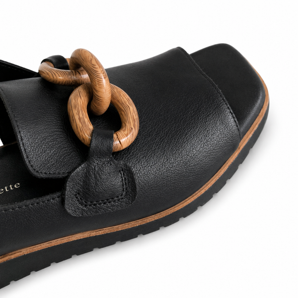 Django & Juliette Kameli ~ 2 Colours ~ Black ~ Cognac ~ Leather
