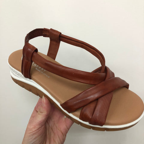 Cabello Vashti ~ Tan ~ Leather