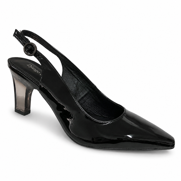 Django & Juliette Kordale 2 Colours ~ Patent Black ~ Patent Ivory