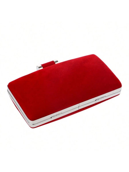 Red Velvet Evening Clutch