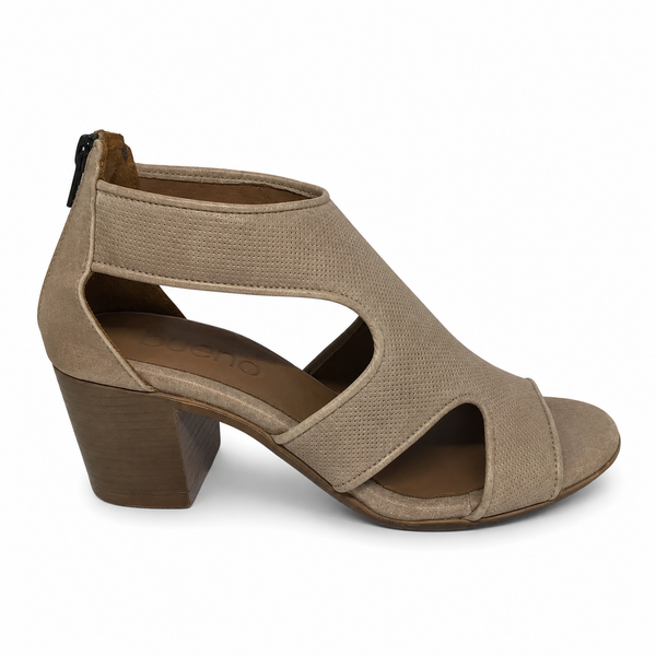 Bueno Cedric  Leather Heel 4 Colours ~ Navy ~ Black ~ Beige ~ Tan