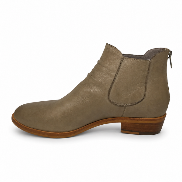 Django & Juliette Ivor ~ Warm Taupe Leather Boot