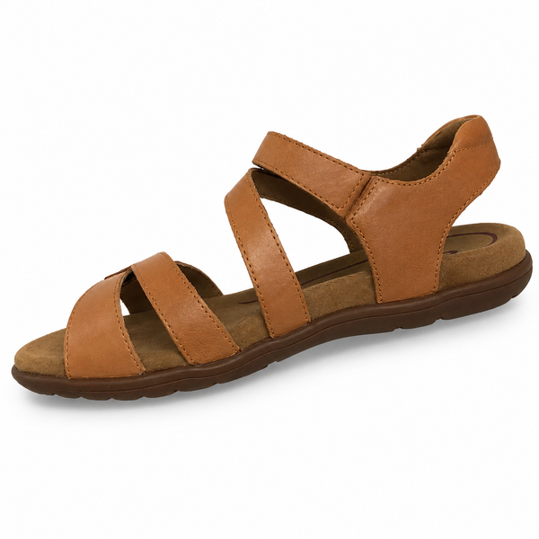CBD Trophy ~ Tan Leather Sandals