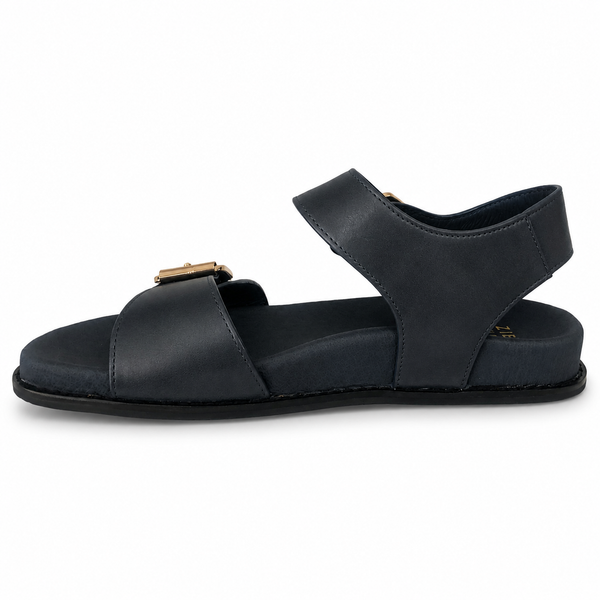 Ziera Hastice 5 Colours ~ Black ~ Tan ~ Latte ~ Navy ~ Chocolate Brown ~ Leather Sandal
